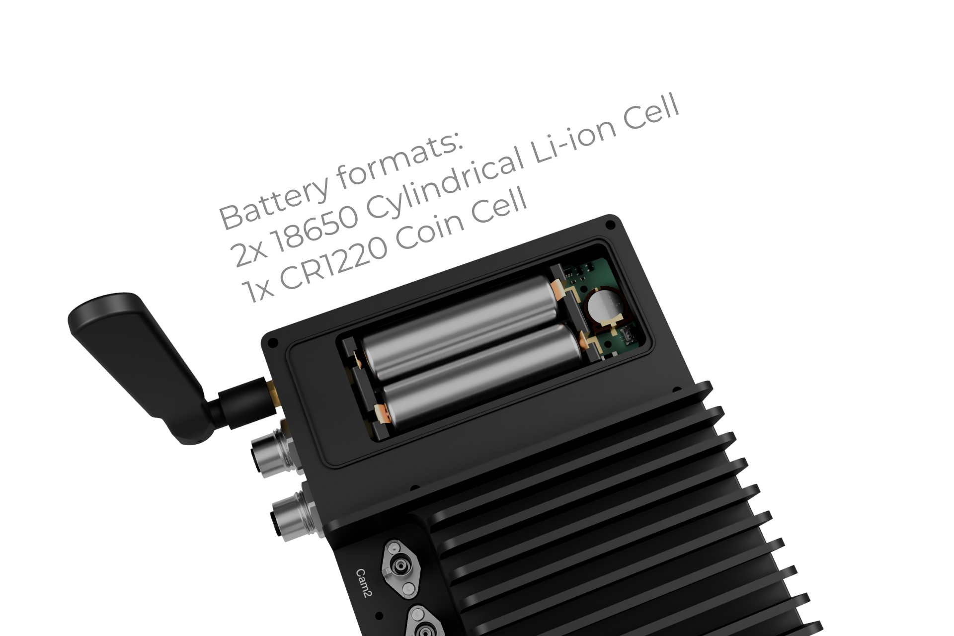 Battery locations inside the MK3 Compute Unit