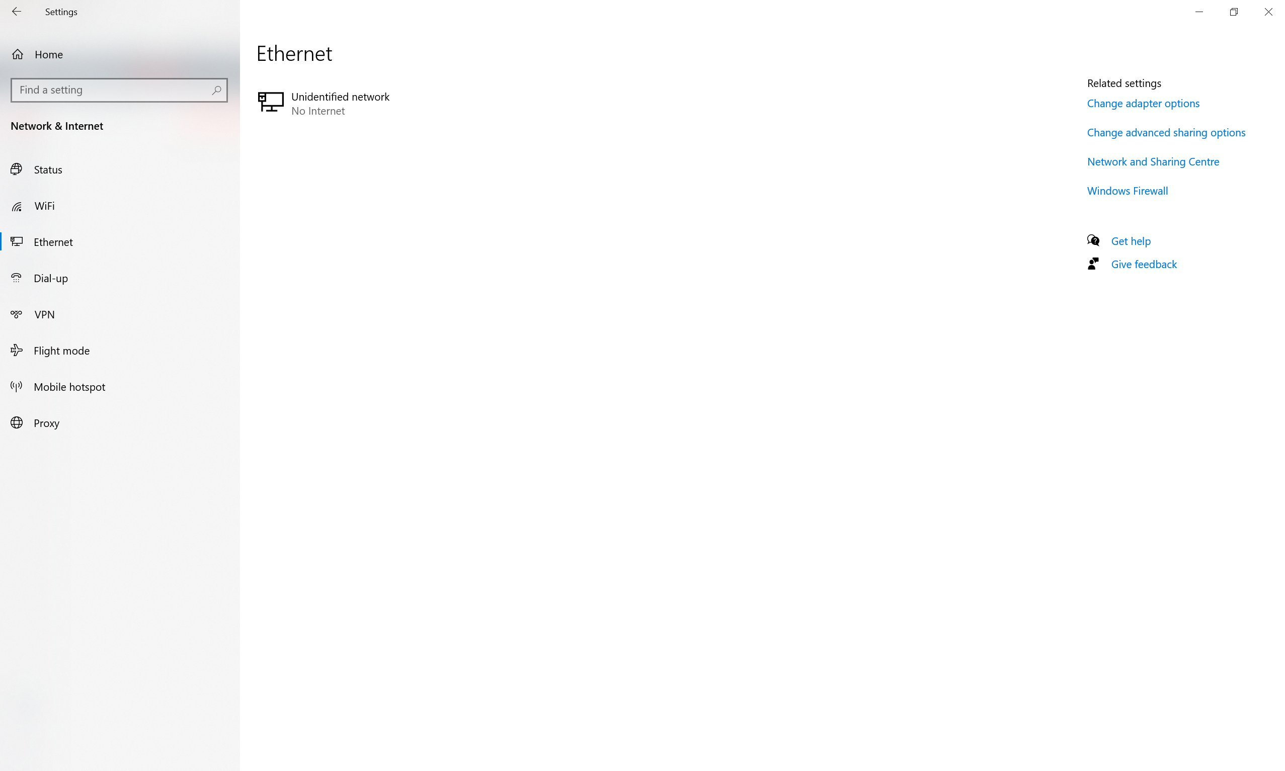 Windows Network Settings