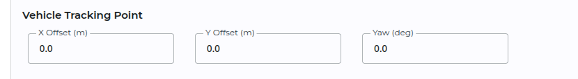 Tracking Point Input Fields